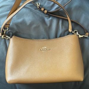 Brown coach bag